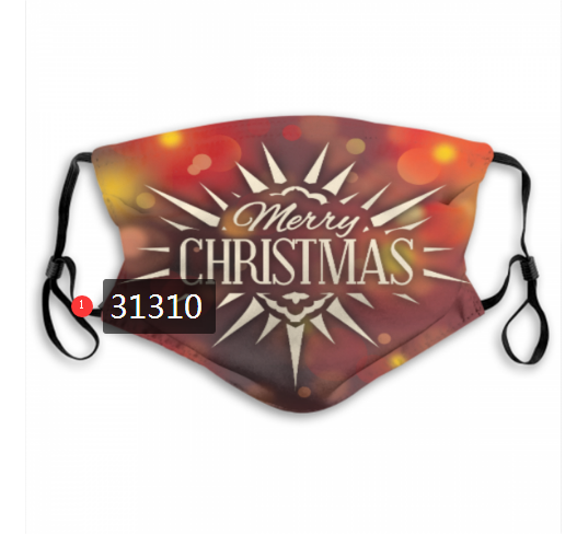 2020 Merry Christmas Dust mask with filter 113